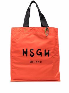 MSGM сумка-тоут с логотипом