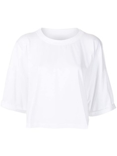 MM6 Maison Margiela блузка с круглым вырезом