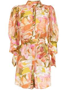 Acler платье-рубашка Hendrix с цветочным принтом