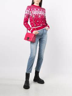 Furla сумка через плечо из зернистой кожи