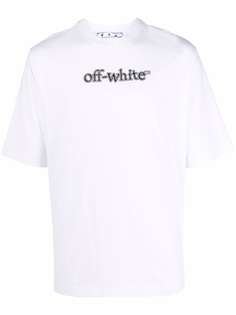 Off-White футболка с логотипом