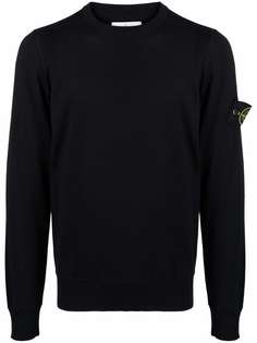 Stone Island джемпер с нашивкой-логотипом