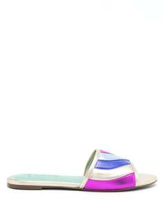 Blue Bird Shoes шлепанцы с дутыми ремешками