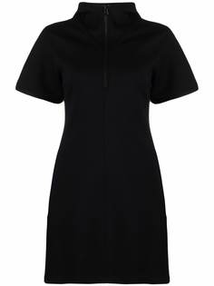 Helmut Lang платье-свитер с капюшоном