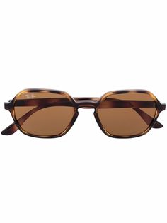 Ray-Ban солнцезащитные очки черепаховой расцветки