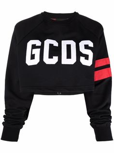 Gcds укороченная толстовка с логотипом