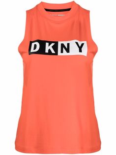 DKNY топ с логотипом