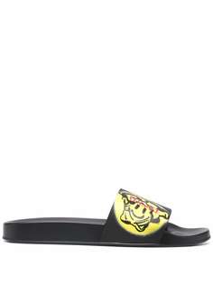 Versace шлепанцы с логотипом