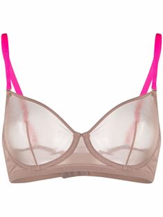 Maison Close сетчатый бюстгальтер на косточках