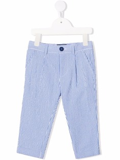 Monnalisa полосатые брюки прямого кроя