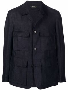 Z Zegna пиджак с передними карманами
