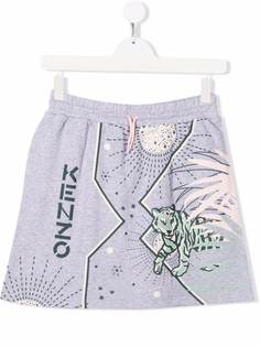 Kenzo Kids юбка с логотипом