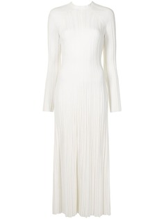 Dion Lee плиссированное платье миди