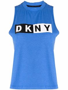 DKNY топ с логотипом