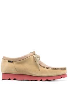 Clarks туфли Wallabee на шнуровке