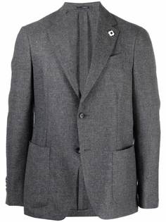 Lardini однобортный пиджак с заостренными лацканами