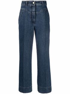 Alberta Ferretti широкие джинсы с завышенной талией