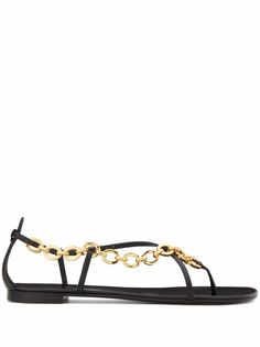 Giuseppe Zanotti сандалии Krabi с цепочкой