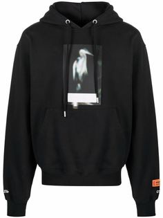 Heron Preston худи Censored Heron с графичным принтом