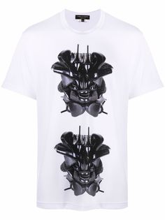 Comme Des Garçons Homme Plus футболка с абстрактным принтом