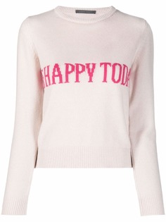 Alberta Ferretti джемпер Be Happy Today
