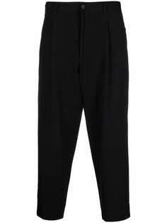 Comme Des Garçons Homme Plus укороченные шерстяные брюки