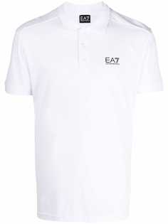 Ea7 Emporio Armani рубашка поло с логотипом