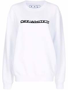 Off-White толстовка с логотипом