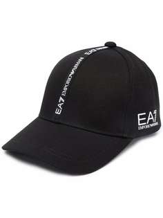 Ea7 Emporio Armani бейсбольная кепка с логотипом