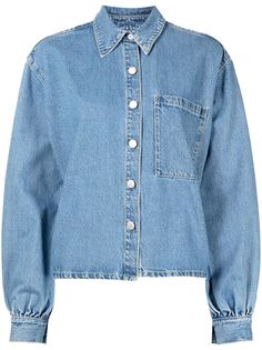 Nobody Denim джинсовая рубашка на пуговицах