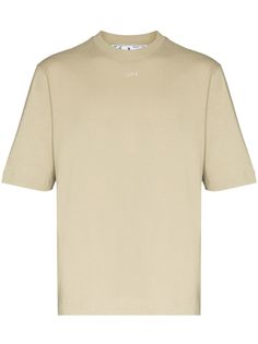 Off-White футболка с логотипом