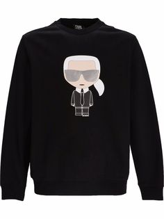 Karl Lagerfeld толстовка с графичным принтом