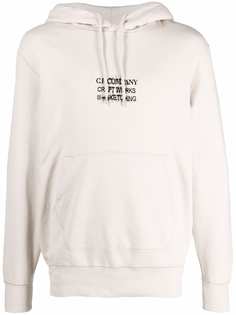 C.P. Company худи с графичным принтом