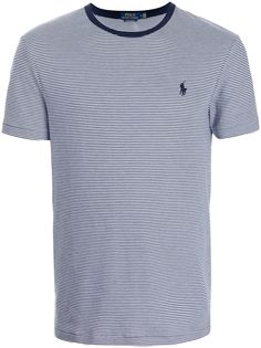 Polo Ralph Lauren полосатая футболка с вышитым логотипом
