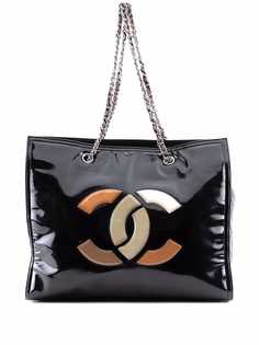 Chanel Pre-Owned сумка 2000-х годов с нашивкой-логотипом