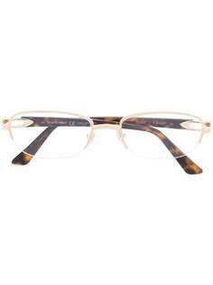 Cartier Eyewear очки в овальной оправе черепаховой расцветки