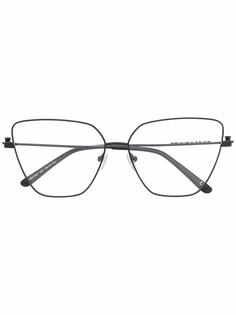 Balenciaga Eyewear массивные солнцезащитные очки в геометричной оправе