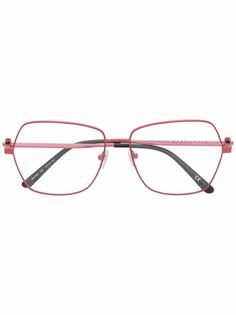Balenciaga Eyewear массивные солнцезащитные очки в геометричной оправе