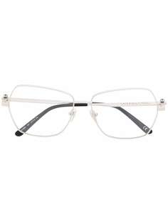 Balenciaga Eyewear массивные солнцезащитные очки в геометричной оправе