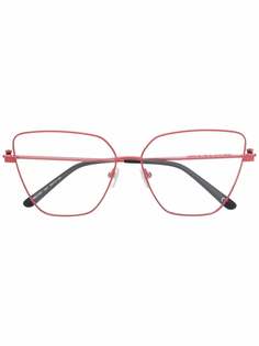 Balenciaga Eyewear массивные солнцезащитные очки в геометричной оправе