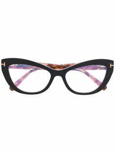 TOM FORD Eyewear солнцезащитные очки в оправе кошачий глаз