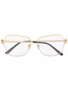 Balenciaga Eyewear массивные солнцезащитные очки в геометричной оправе