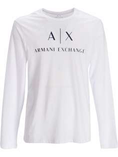Armani Exchange футболка с логотипом