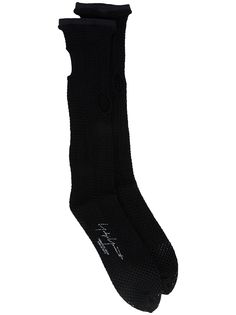 Yohji Yamamoto кружевные носки с логотипом