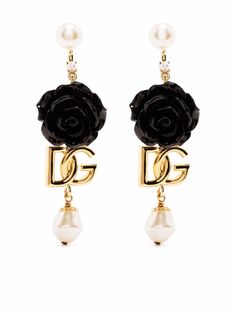 Dolce & Gabbana серьги с жемчугом