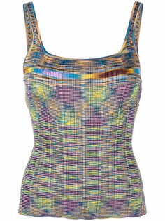 Missoni топ с абстрактным узором