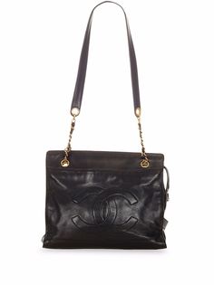 Chanel Pre-Owned сумка-тоут 1994-1996-го года с логотипом CC