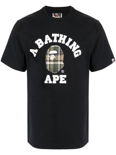 A BATHING APE® футболка с логотипом