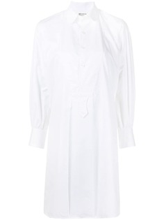 Maison Margiela платье-рубашка миди с длинными рукавами