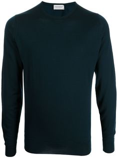 John Smedley шерстяной джемпер тонкой вязки